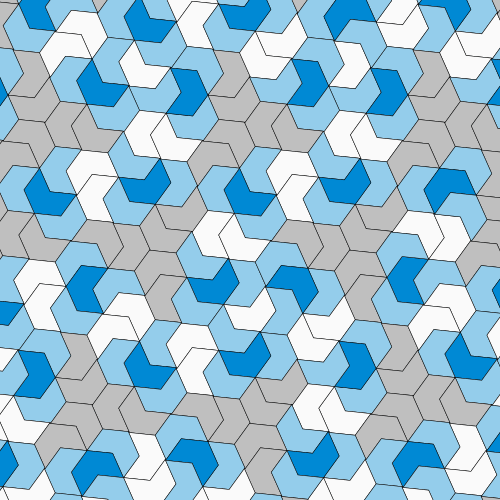 Featured image for “Newfound Mathematical ‘Einstein’ Shape Creates a Never-Repeating Pattern”